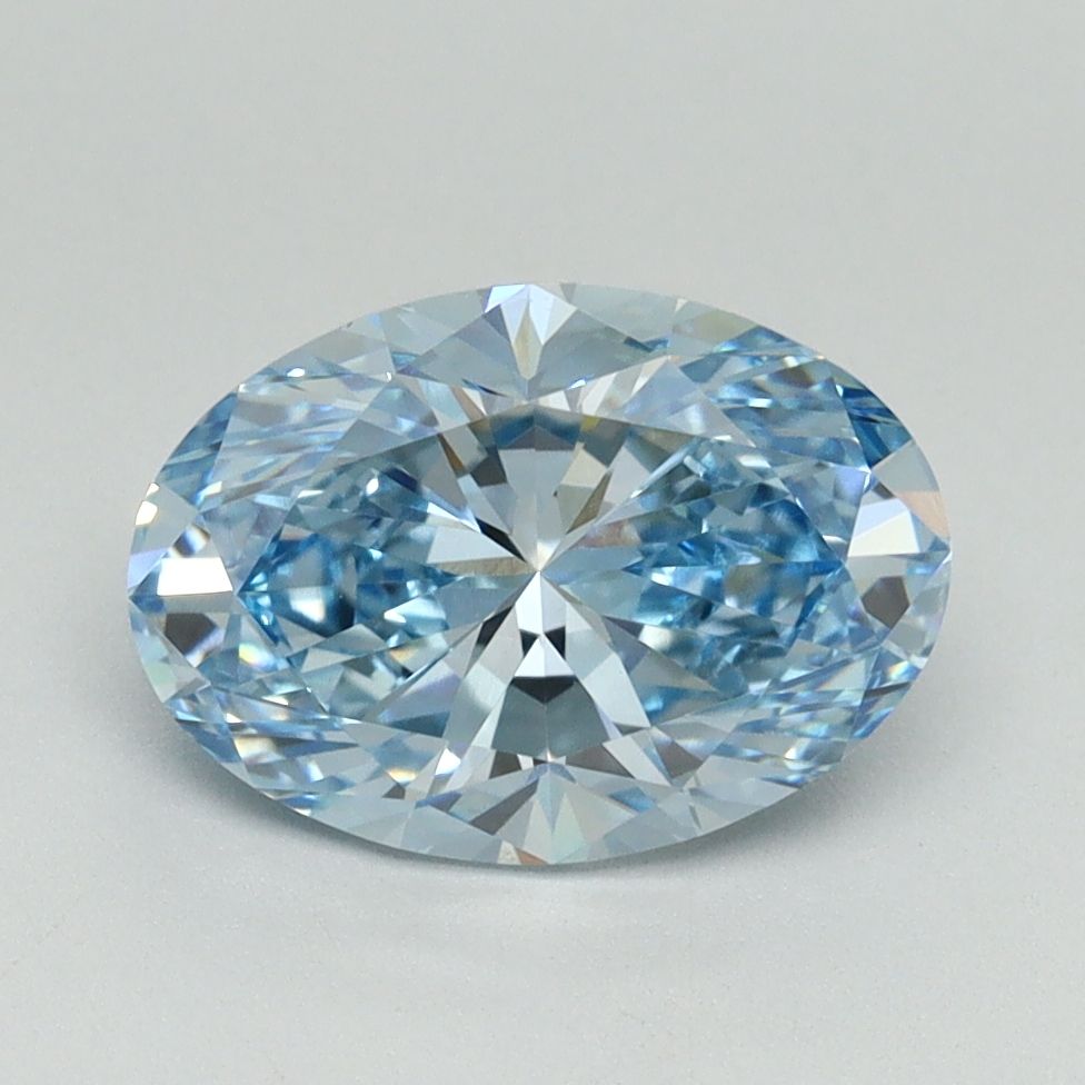 2.08 ct. oval Lab Grown Diamond front image