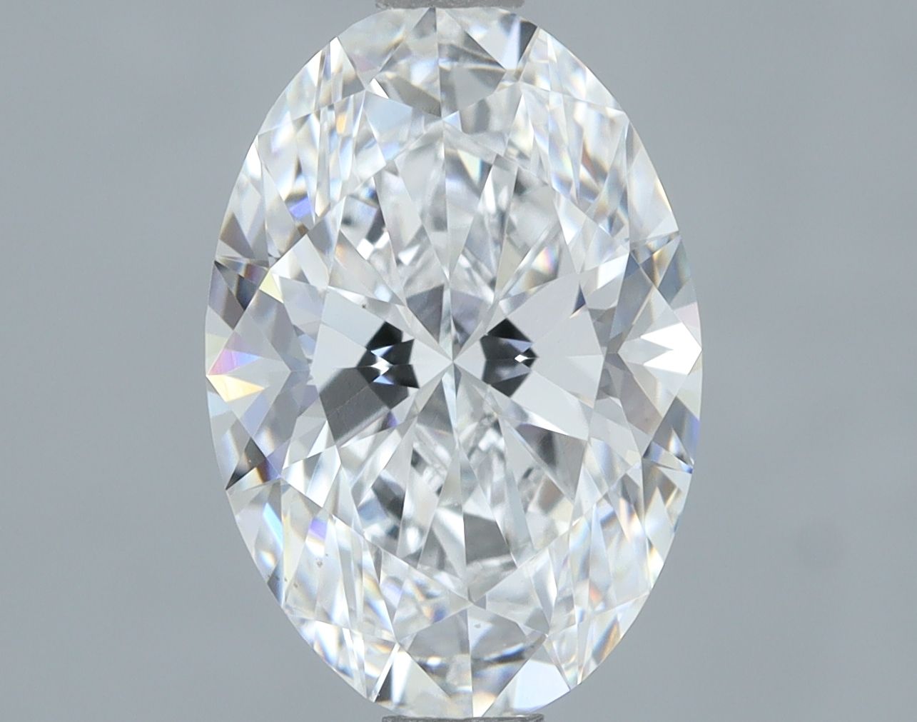 2.02 ct. oval Lab Grown Diamond front image