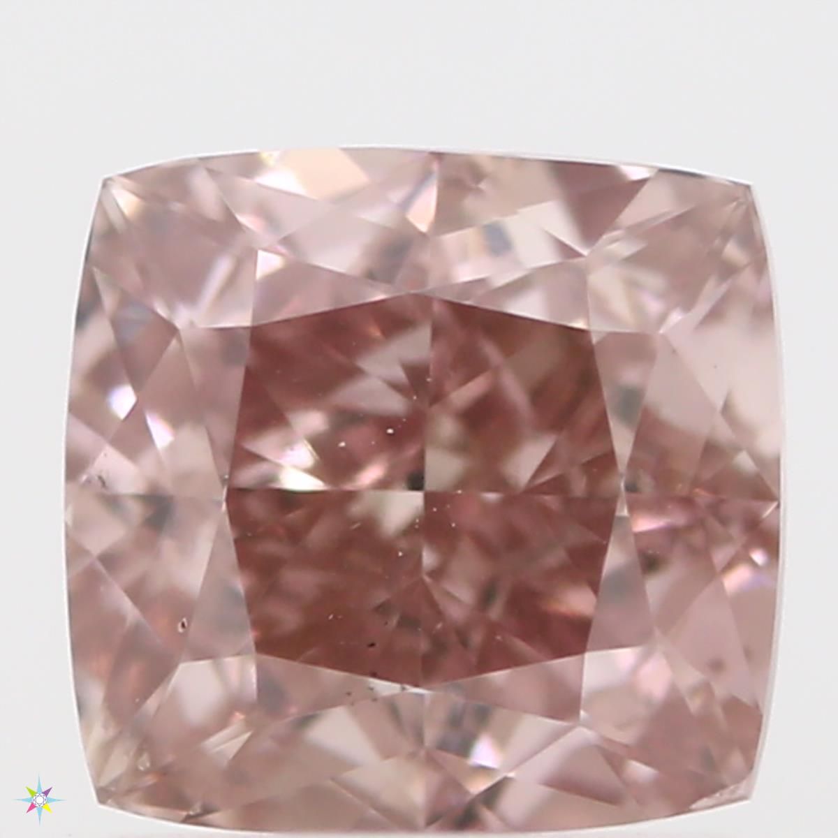 Diament 0.51 ct Fancy Orangey Pink/VS2