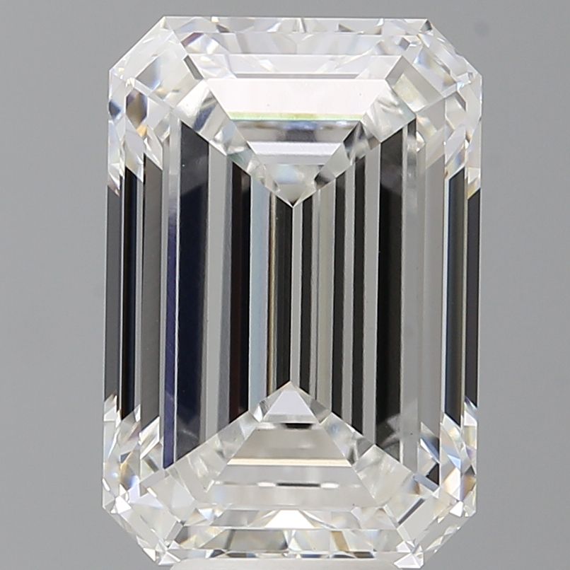 7.57 ct. emerald Lab Grown Diamond front image