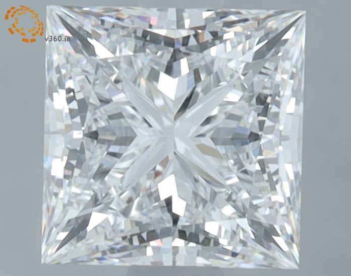 1.45 ct. princess Lab Grown Diamond front image