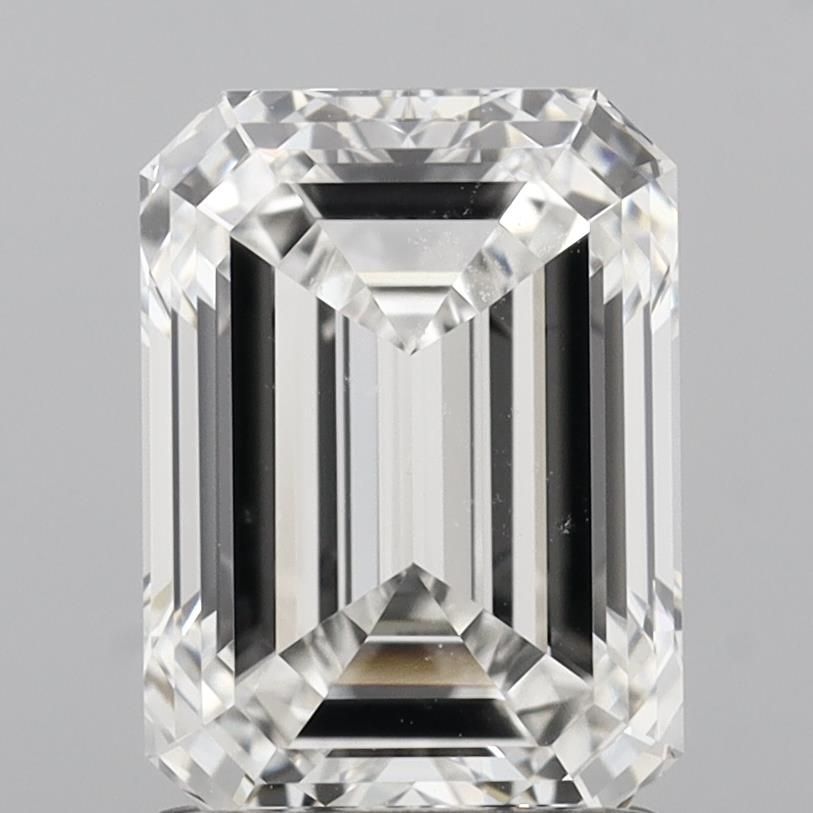 2.10 ct. emerald Lab Grown Diamond front image