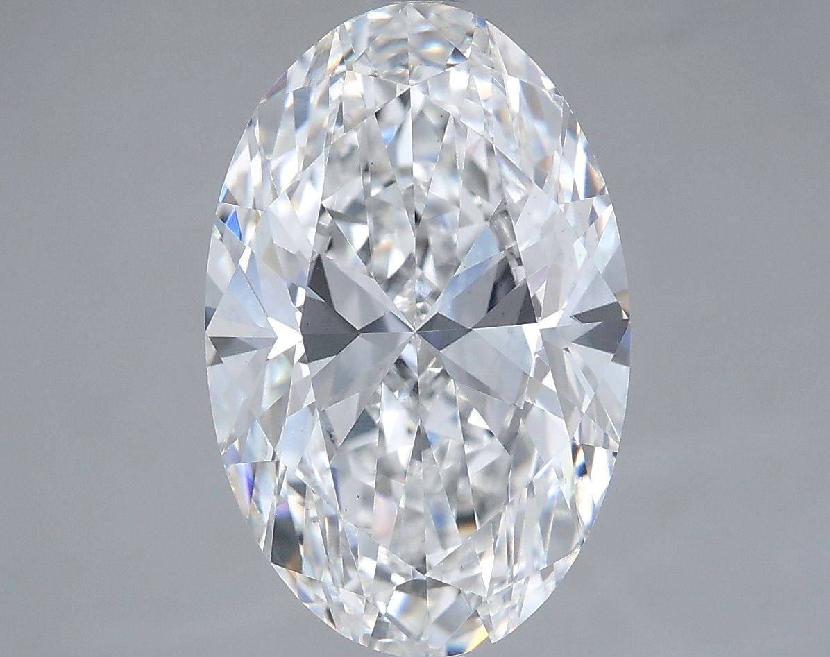5.01 ct. oval Lab Grown Diamond front image