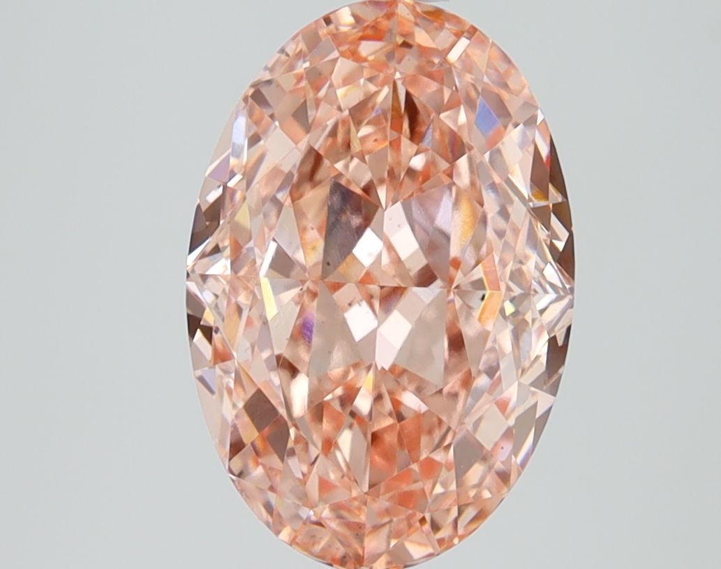 3.38 ct. oval Lab Grown Diamond front image
