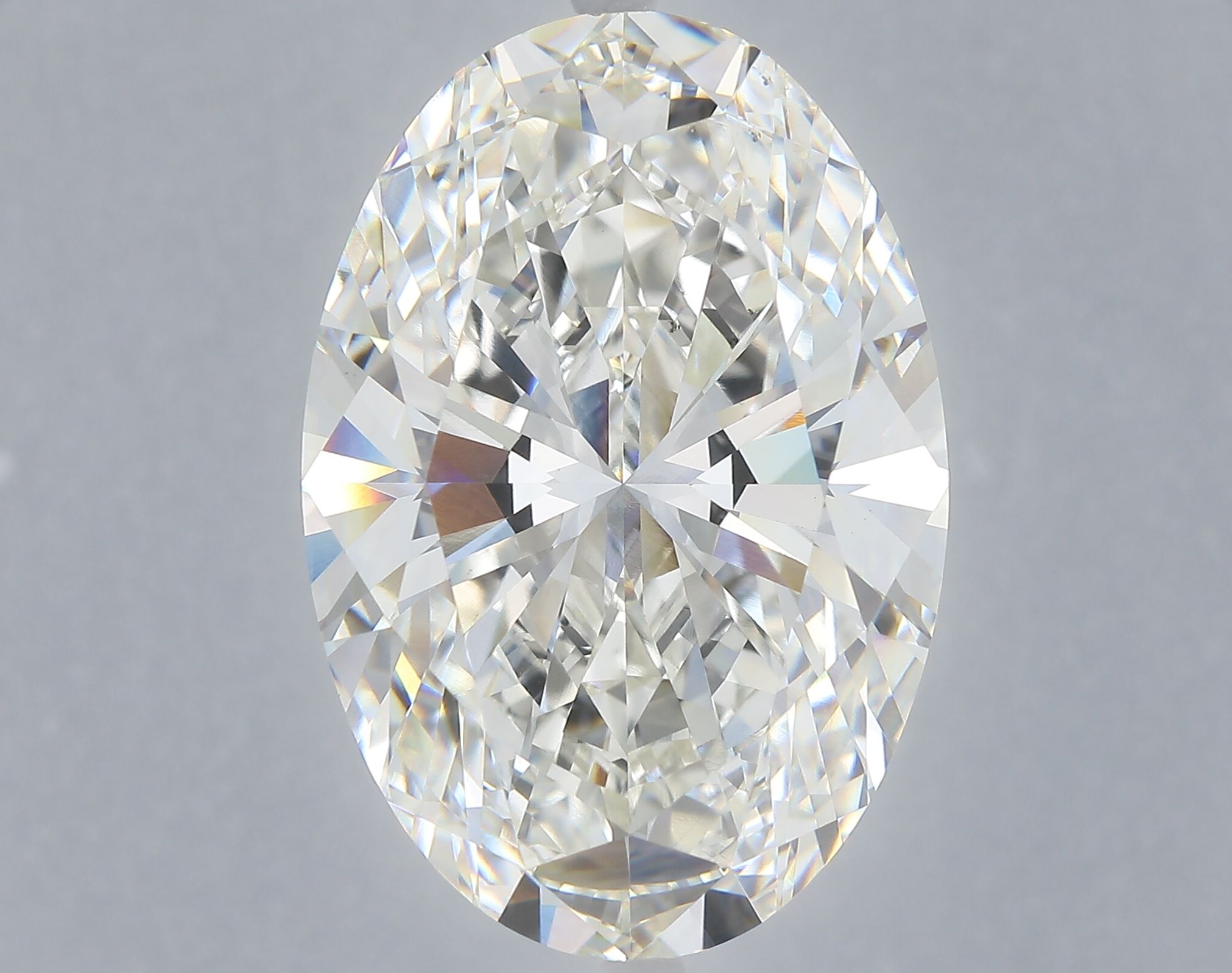 21.54 ct. oval Lab Grown Diamond front image