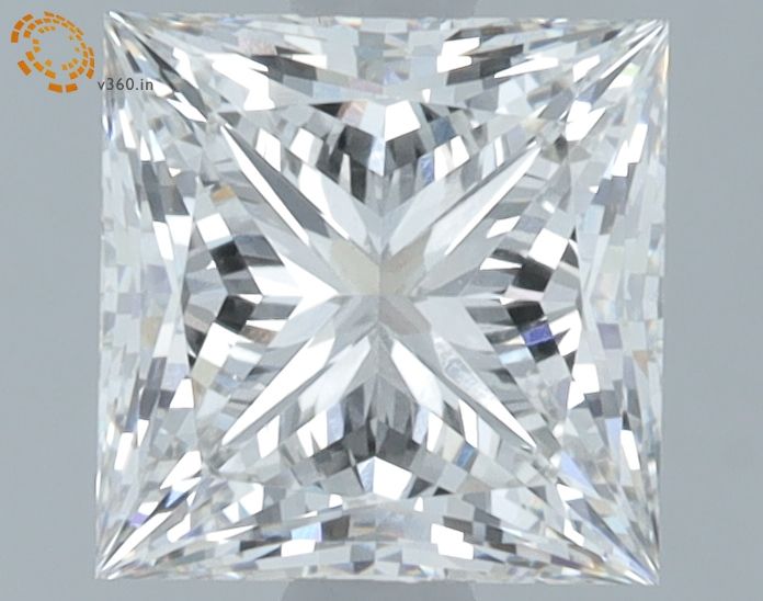 1.78 ct. princess Lab Grown Diamond front image
