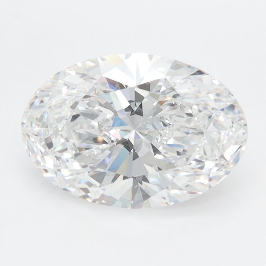 2.01 ct. oval Lab Grown Diamond front image