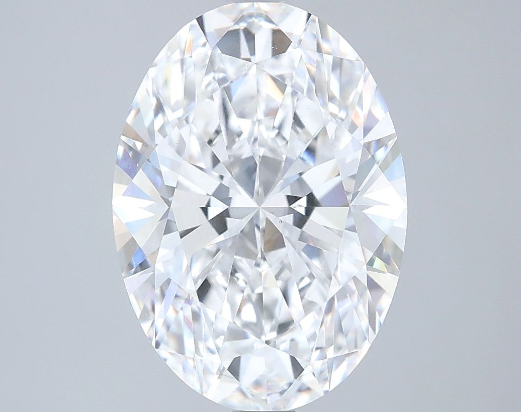 3.72 ct. oval Lab Grown Diamond front image