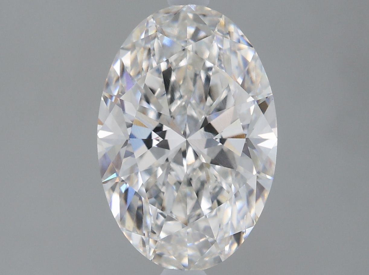 2.01 ct. oval Lab Grown Diamond front image