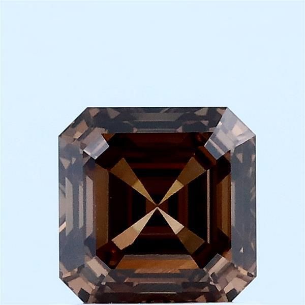 1.03 CT Fancy Brown ASSCHER
