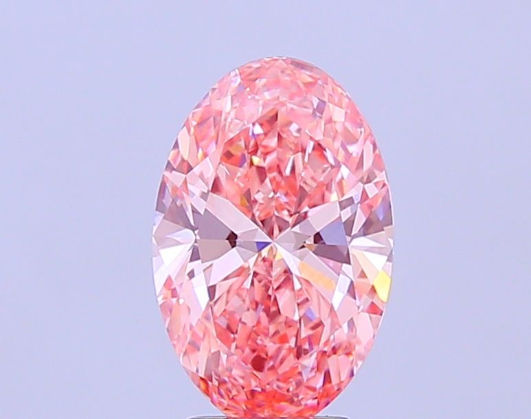 4.05 ct. oval Lab Grown Diamond front image