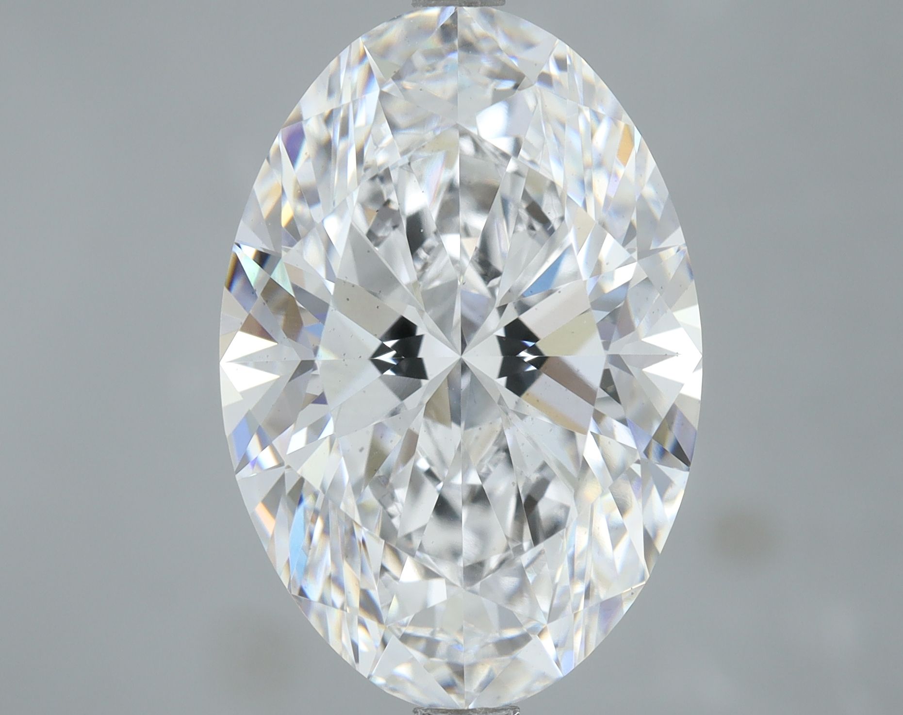 6.01 ct. oval Lab Grown Diamond front image