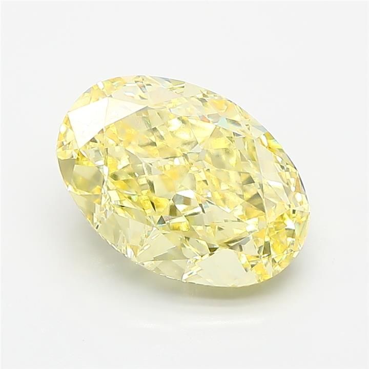 4.10 ct. oval Lab Grown Diamond front image