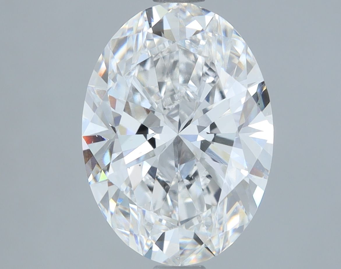 2.01 ct. oval Lab Grown Diamond front image