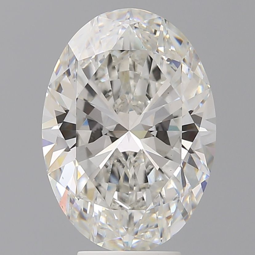 5.54 ct. oval Lab Grown Diamond front image