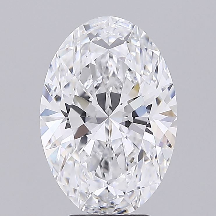 5.09 ct. oval Lab Grown Diamond front image