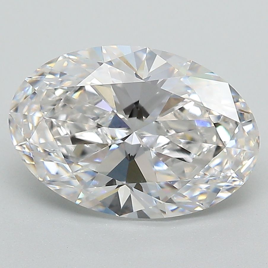 3.02 ct. oval Lab Grown Diamond front image