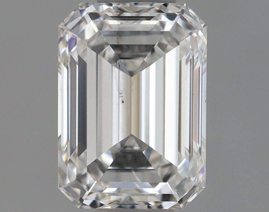 0.74 ct. emerald Lab Grown Diamond front image