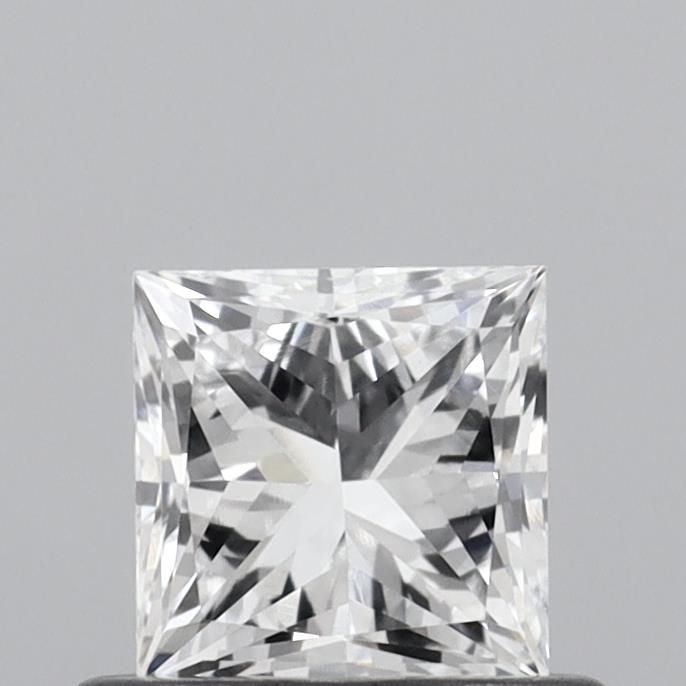 0.59 ct lab-grown Princess Diamond