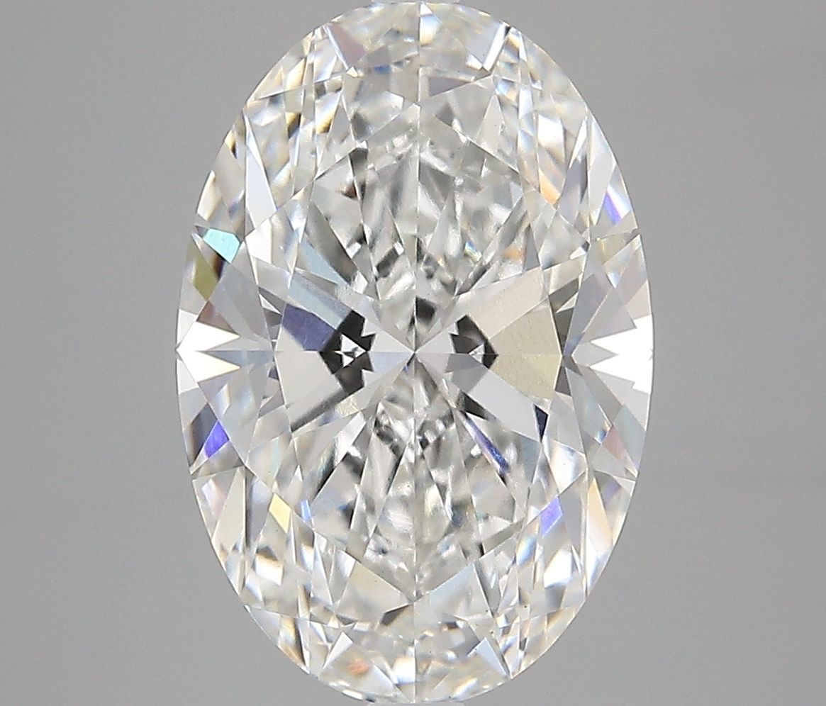5.36 ct. oval Lab Grown Diamond front image