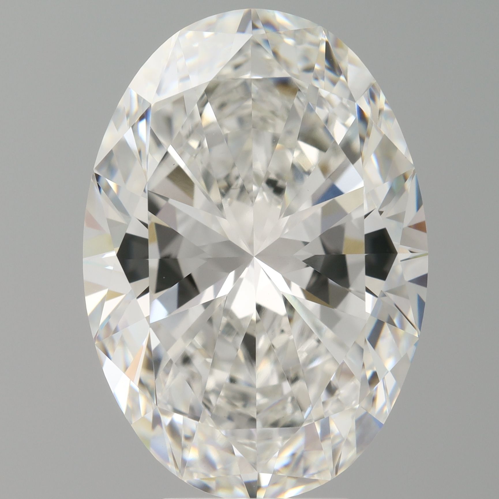 7.05 ct. oval Lab Grown Diamond front image