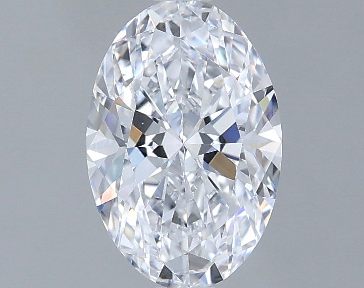 1.28 ct. oval Lab Grown Diamond front image