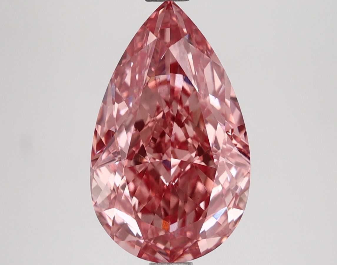 3.14 ct. pear Lab Grown Diamond front image