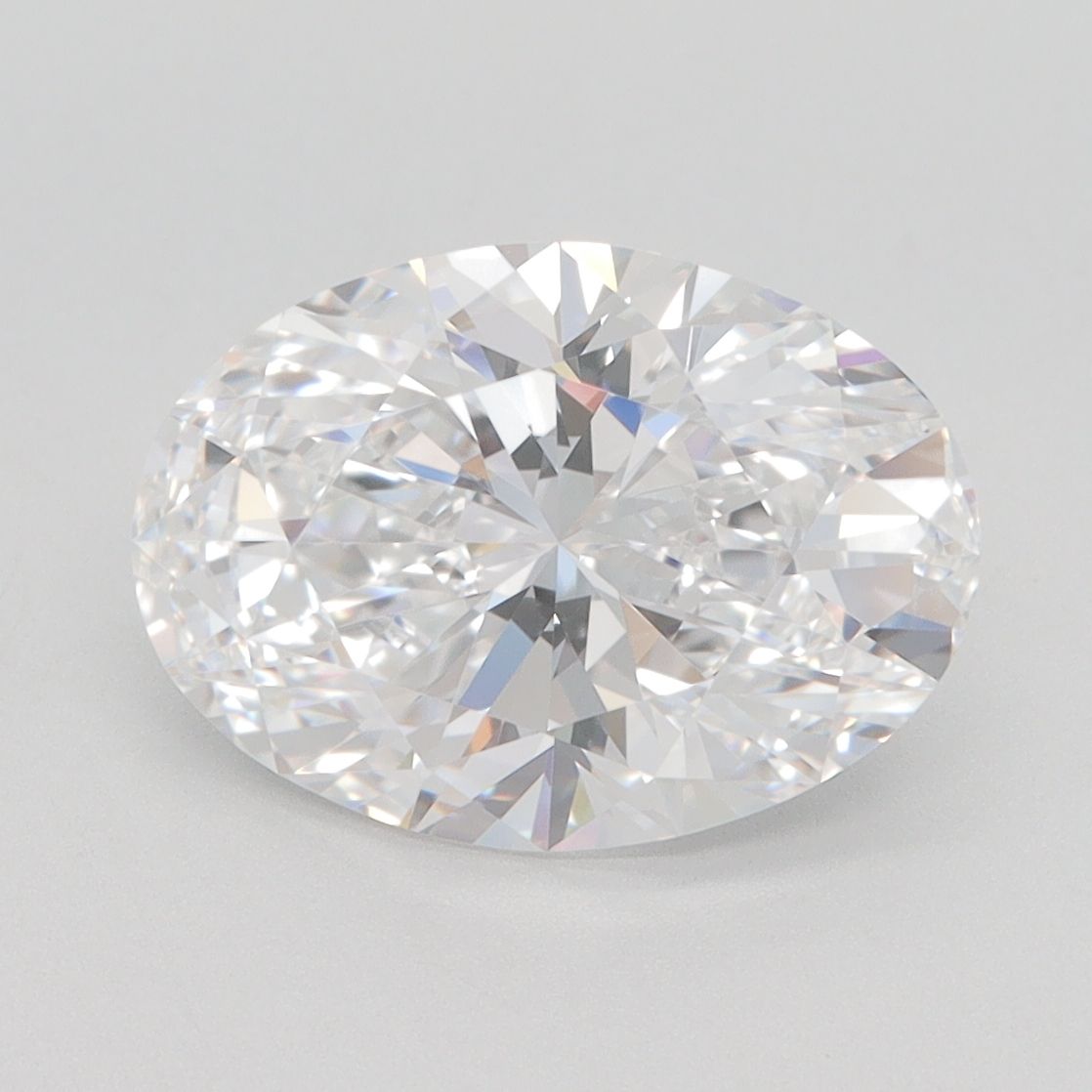 3.06 ct. oval Lab Grown Diamond front image