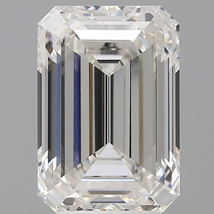 5.10 ct. emerald Lab Grown Diamond front image