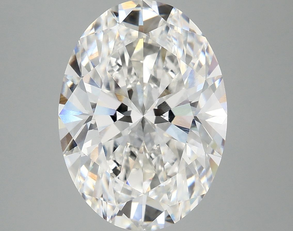 5.09 ct. oval Lab Grown Diamond front image