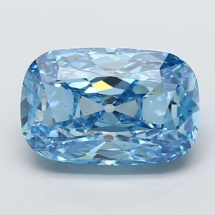 5.77 ct. cushion Lab Grown Diamond front image