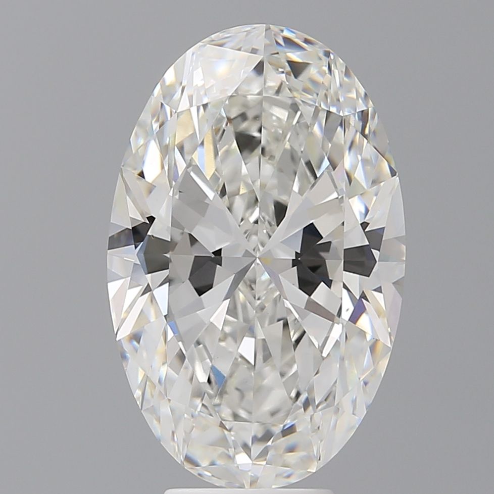 7.07 ct. oval Lab Grown Diamond front image