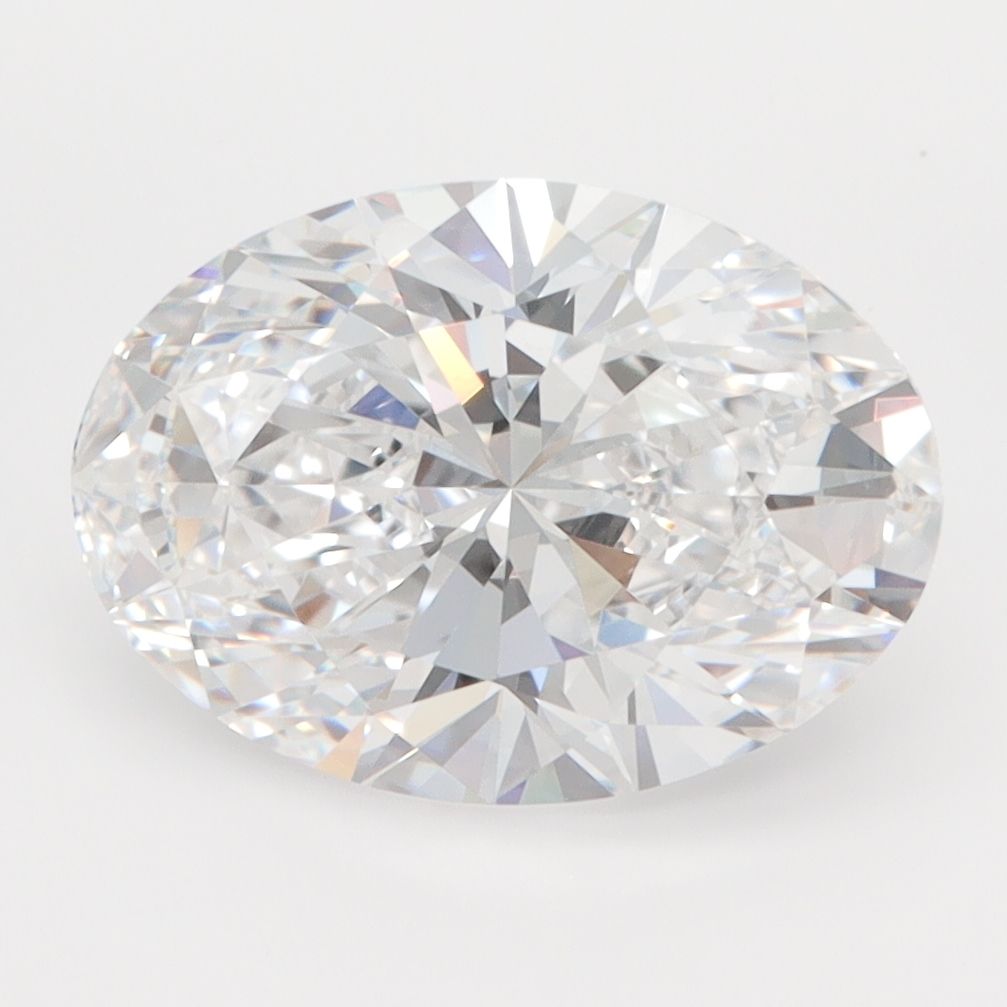 3.52 ct. oval Lab Grown Diamond front image