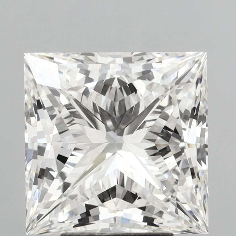 5.50 ct. princess Lab Grown Diamond front image