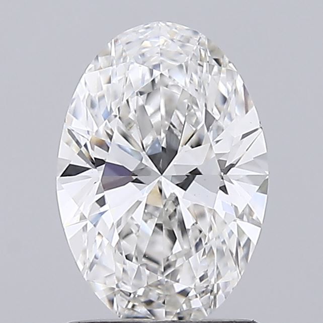 1.22 ct. oval Lab Grown Diamond front image
