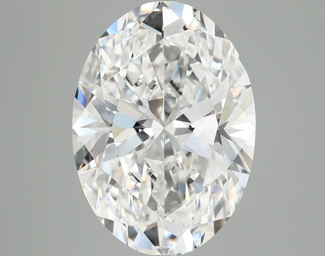 5.09 ct. oval Lab Grown Diamond front image