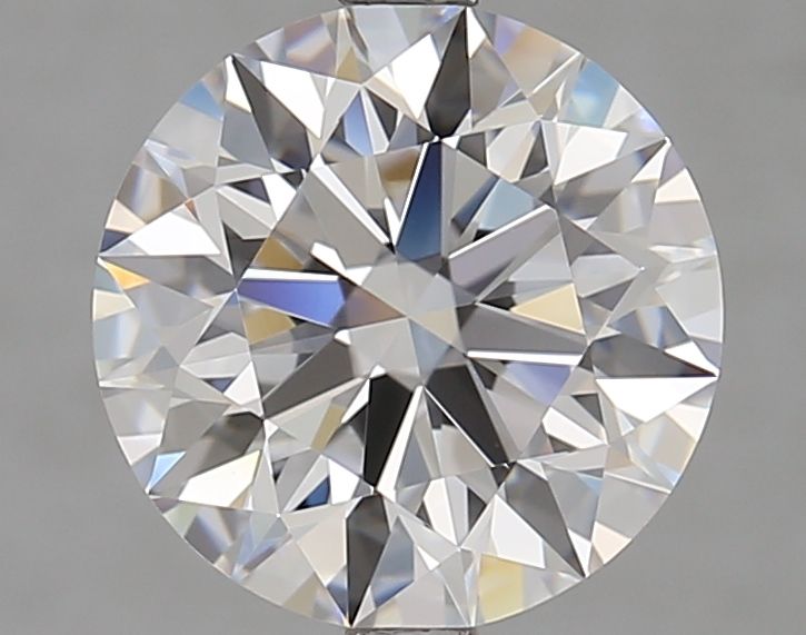 Diamant Rond 3.01 ct - Couleur D - Pureté VVS1
