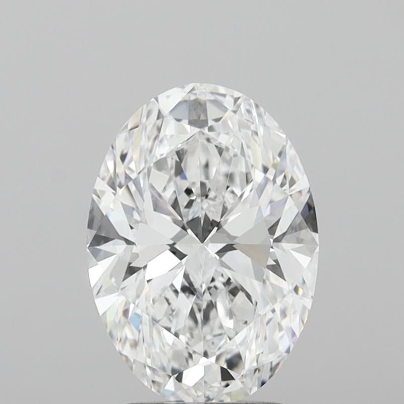 3.00 ct. oval Lab Grown Diamond front image