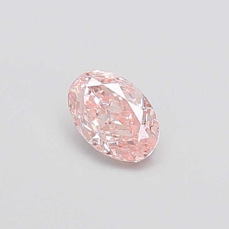 0.92 CT Fancy Intense Pink OVAL