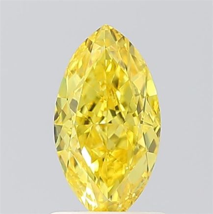 1.01 CT Fancy Vivid Yellow MARQUISE