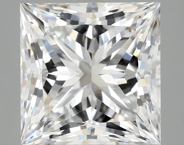 3.09 ct. princess Lab Grown Diamond front image