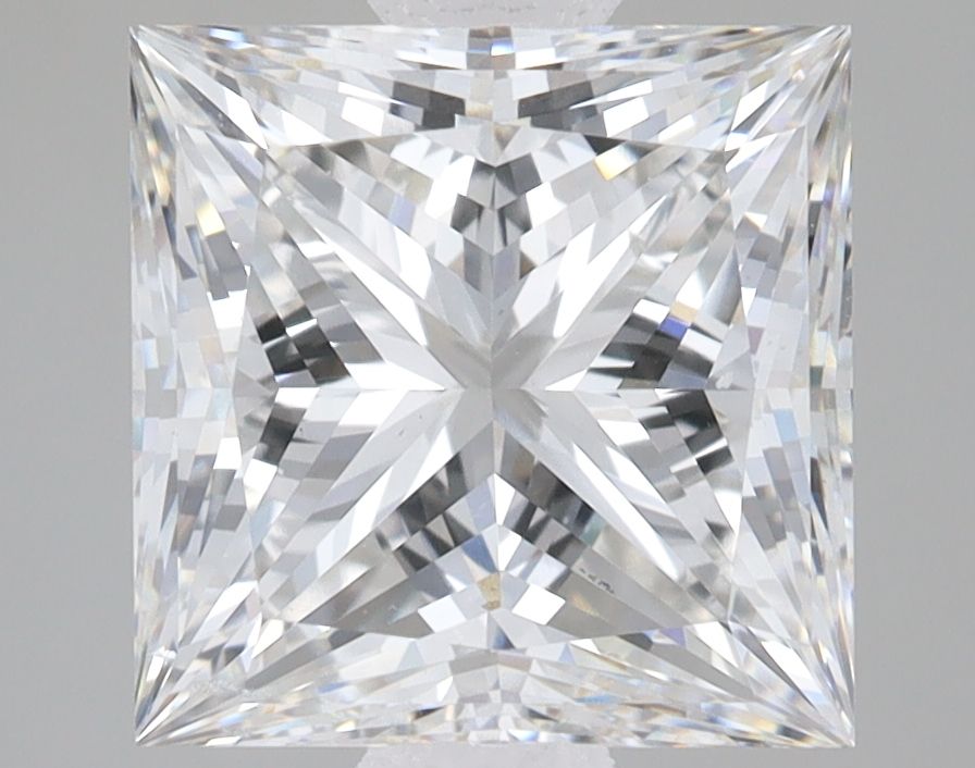 4.01 ct. princess Lab Grown Diamond front image
