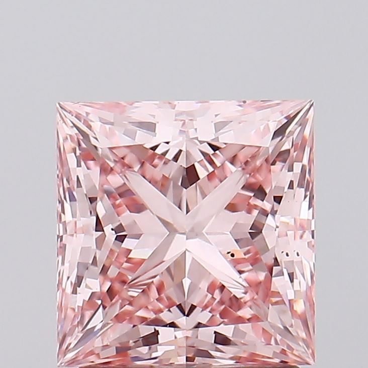 1.95 ct. princess Lab Grown Diamond front image