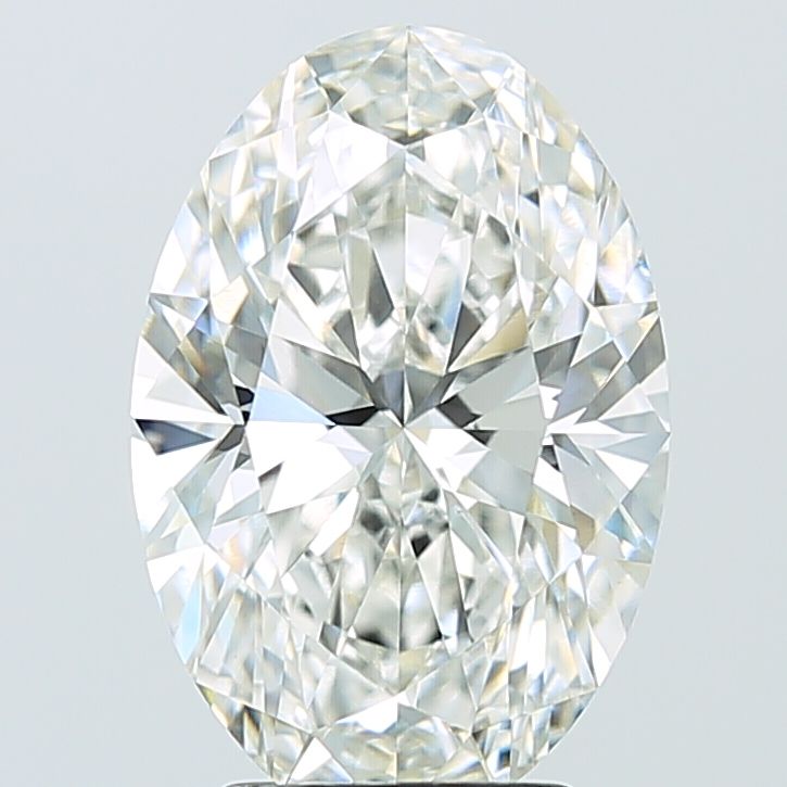 4.04 ct. oval Lab Grown Diamond front image