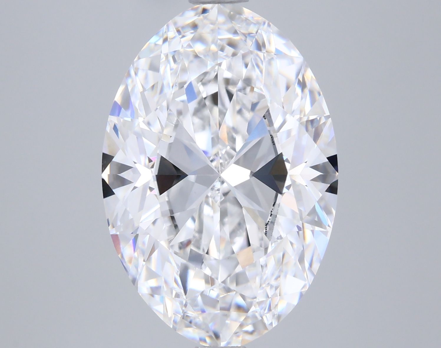 5.03 ct. oval Lab Grown Diamond front image