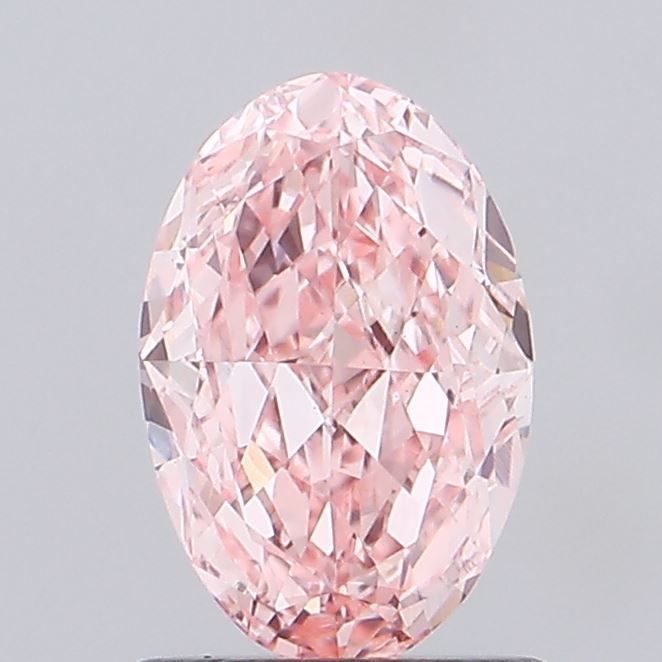 1.06 CT Fancy Vivid Pink OVAL