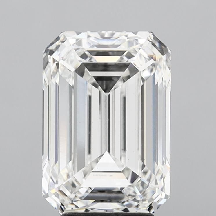 5.50 ct. emerald Lab Grown Diamond front image