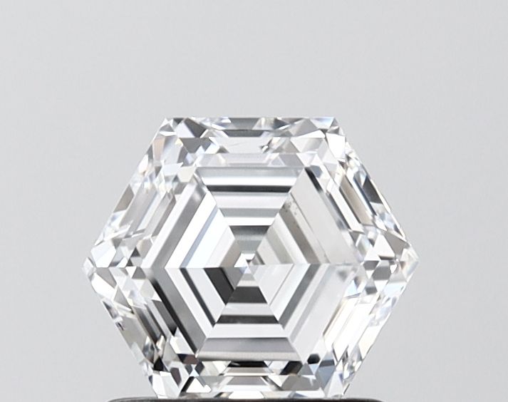1.22 ct lab-grown Hexagonal Diamond