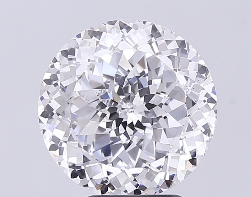 5.02 ct. round Lab Grown Diamond front image