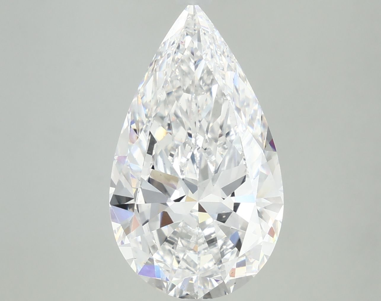 5.02 ct. pear Lab Grown Diamond front image
